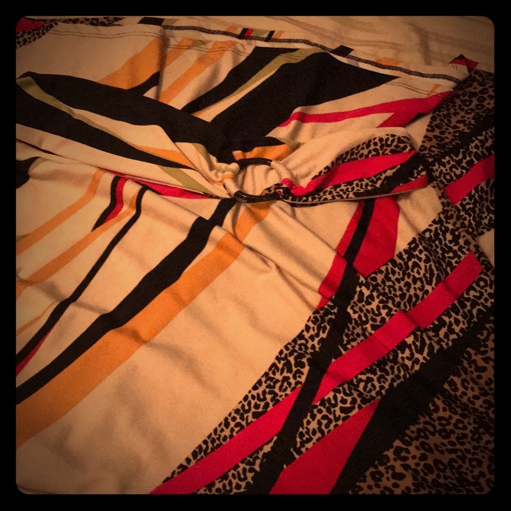Robert Louis Skirt XL great print